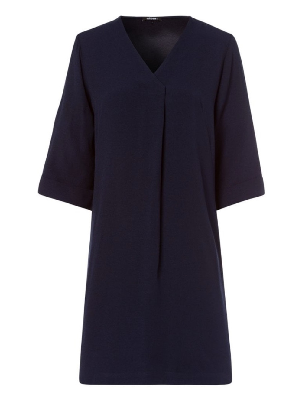 Olsen Navy Blue Shift Dress